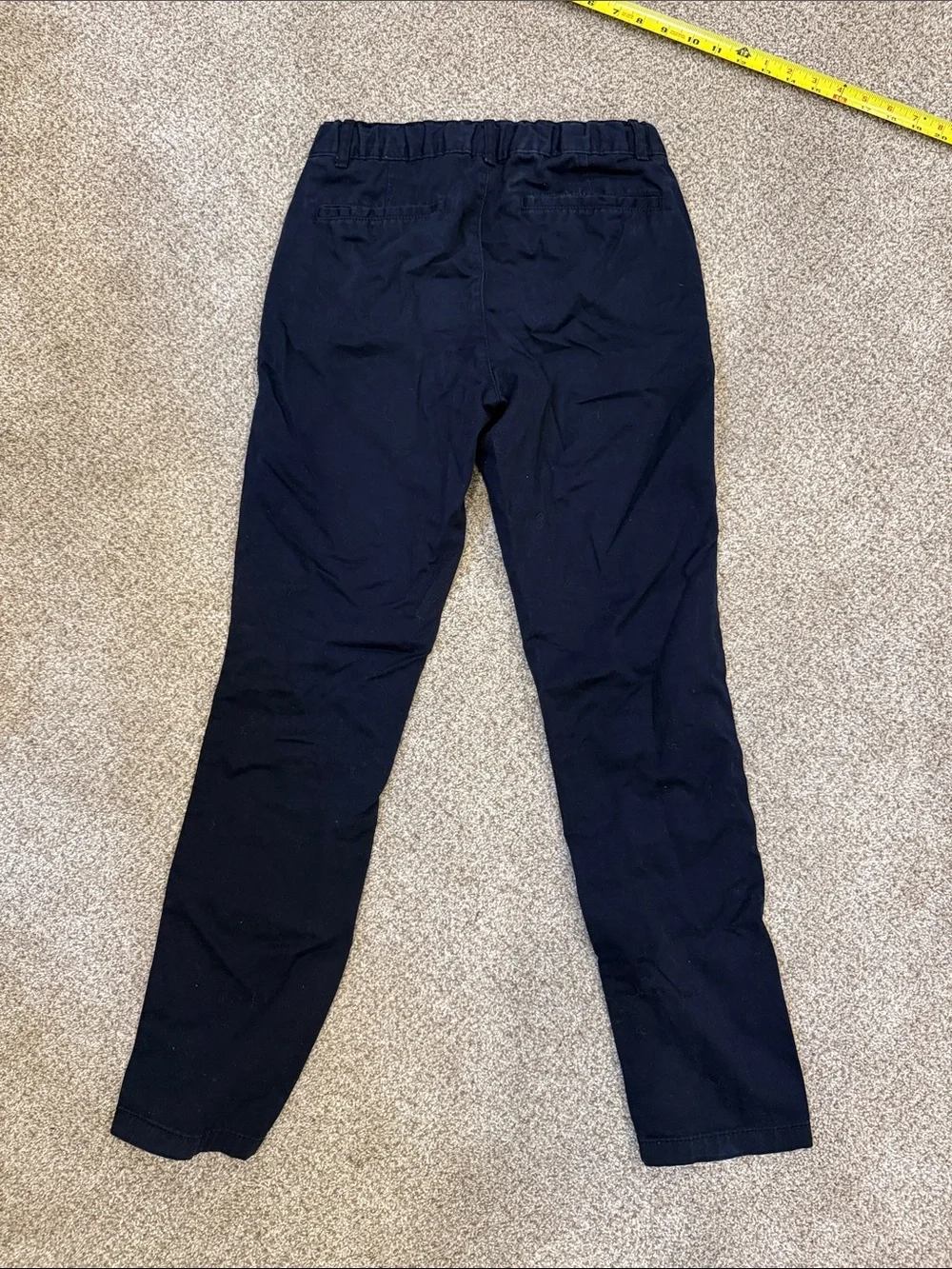 Children’s Place Boys Dark Navy Chino Pants - Slim Straight Size 14